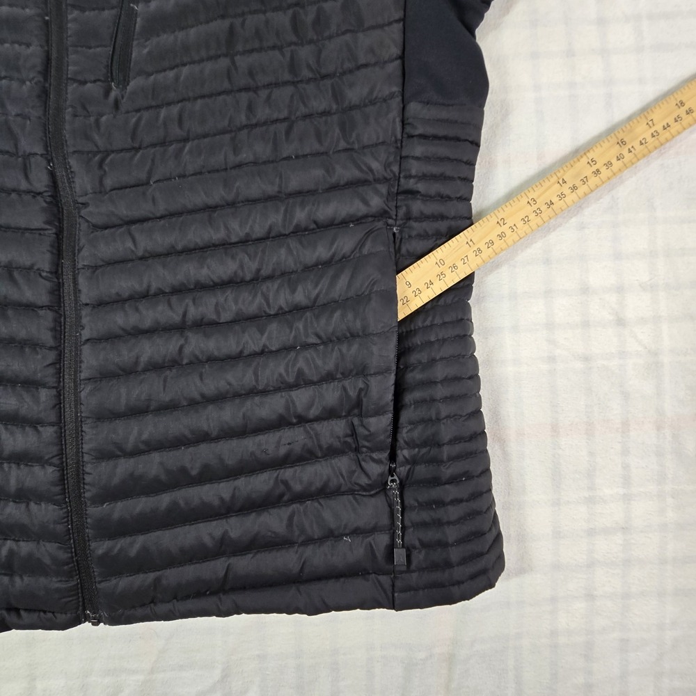 Eddie Bauer First Ascent Men Packable Puffer Jacket Stormdown 800 Black L - Picture 8 of 16